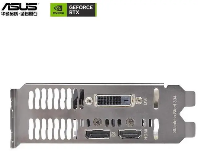 Alt view image 5 of 5 - ASUS LP-BRK NVIDIA GeForce RTX 3050 6GB OC Edition Gaming Graphics Card - PCIe 4.0, 6GB GDDR6 Memory, HDMI 2.1, DisplayPort 1.4a, Axial-tech Fan Design, 0dB Technology, RTX3050-O6G-LP-BRK