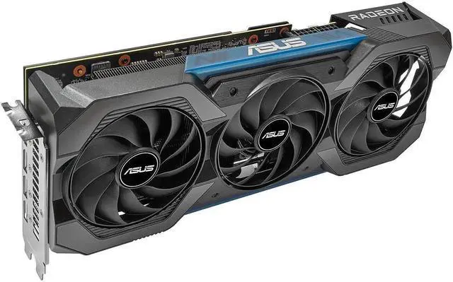 Alt view image 3 of 5 - ASUS ATS Gaming RX 7800 XT OC Edition 16GB GDDR6 (PCIe 4.0, 16GB GDDR6, HDMI 2.1, DisplayPort 2.1) ATS-RX7800XT-O16G