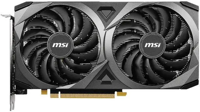 Main image of MSI Ventus GeForce RTX 3060 Graphics Card RTX 3060 Ventus 2X 12G OC