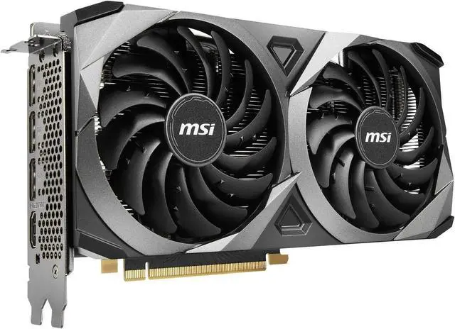 Alt view image 3 of 6 - MSI Ventus GeForce RTX 3070 Graphics Card RTX 3070 Ventus 2X 8G OC LHR