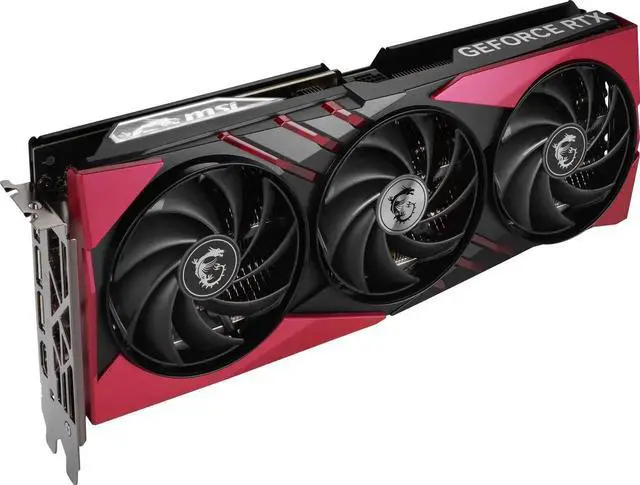 Alt view image 3 of 7 - MSI Gaming GeForce RTX 4070 SUPER Graphics Card RTX 4070 SUPER 12G GAMING X SLIM MLG