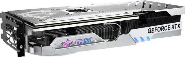 Alt view image 5 of 6 - MSI Gaming (MSI) GeForce RTX 4070 Ti GGDR6X 12GB PCI-E 4.0 Graphics card, RTX 4070 Ti GAMING X TRIO WHITE 12G Video card