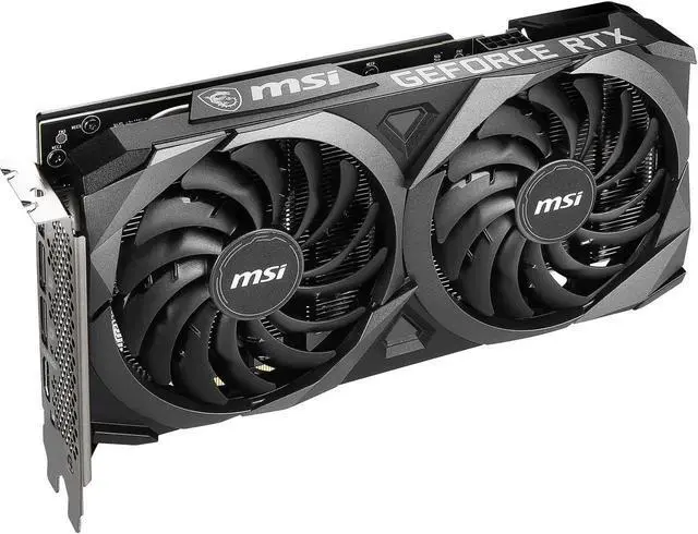 Alt view image 5 of 7 - MSI Ventus GeForce RTX 3060 Graphics Card RTX 3060 Ventus 2X 12G OC
