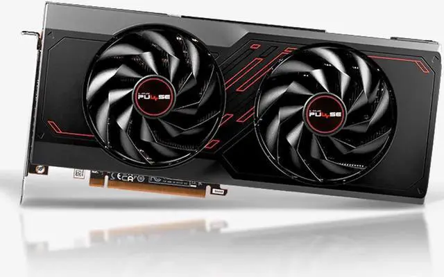 Main image of SAPPHIRE Tech PULSE AMD RX 7800 XT 12GB D6 OC Gaming Graphics Card, AMD RDNA 3, PCIe 4.0*16, 16GB GDDR6, HDMI 4K, DisplayPort 2.1a, 256 bit, High TG Copper PCB, Digital Power Design, black