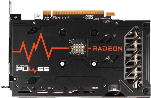 Alt view image 5 of 5 - SAPPHIRE PULSE Radeon RX 6500 XT Graphics Card 11314-01-20G