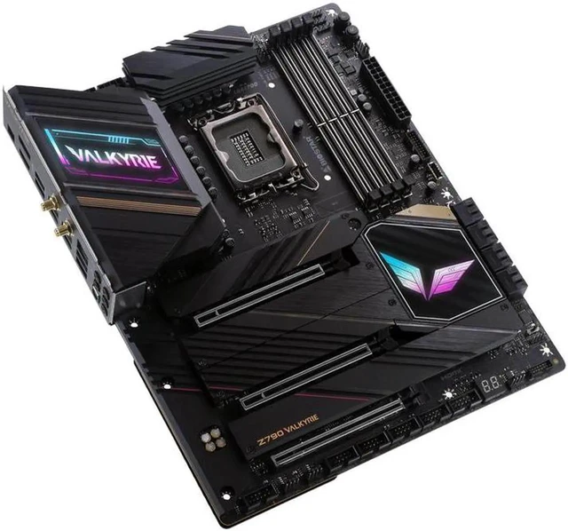 Alt view image 2 of 4 - Biostar Z790 VALKYRIE LGA1700 DDR5 Intel 12/13th, Supports WiFi 6E module, PCIe 5.0 Motherboard