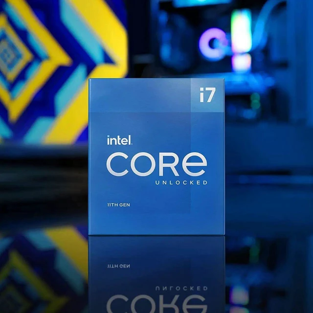 Alt view image 3 of 5 - Intel Core i7-11700K - Core i7 11th Gen Rocket Lake 8-Core 3.6 GHz LGA 1200 125W Intel UHD Graphics 750 Desktop CPU Processor - BX8070811700K