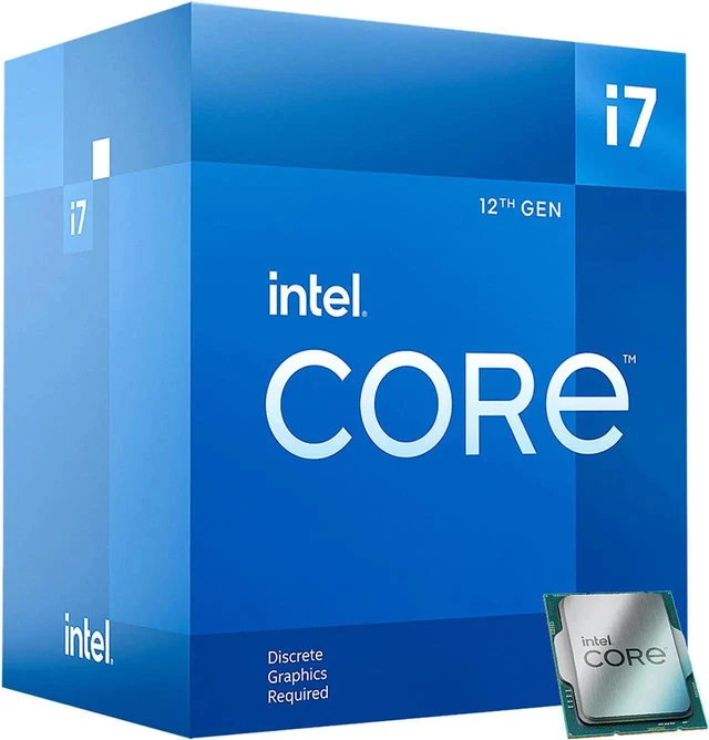 Alt view image 3 of 4 - Intel Core i7-12700F - Core i7 12th Gen Alder Lake 12-Core (8P+4E) 2.1 GHz LGA 1700 65W Desktop Processor - BX8071512700F