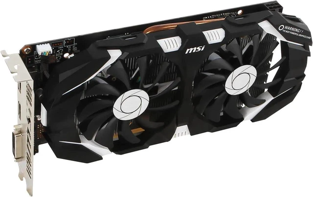 Alt view image 2 of 6 - MSI GeForce GTX 1060 DirectX 12 GTX 1060 5GT 5GB 192-Bit GDDR5 PCI Express 3.0 x16 HDCP Ready ATX Video