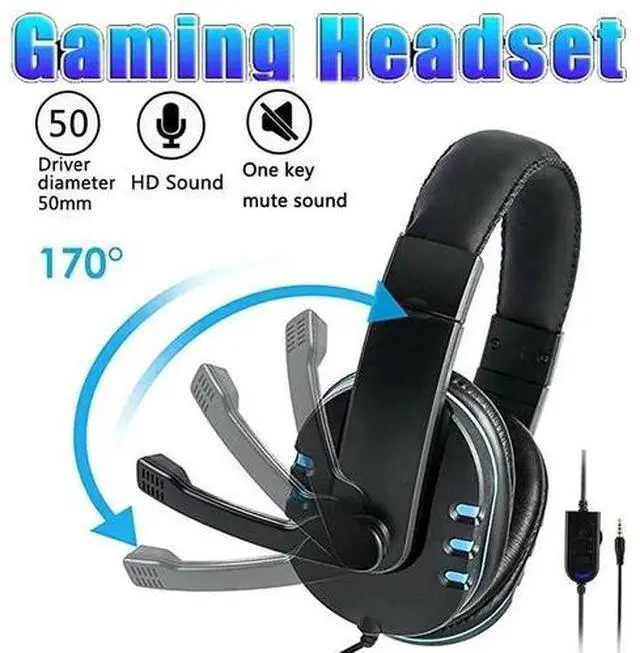 Main image of Auriculares Para Juegos Gaming Audifonos con Mic Gamer Gaiming Para Xbox One PS4
