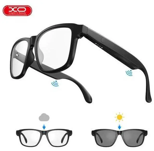 Main image of Smart Glasses Photochromic Lenses Bluetooth Call Glasses Audio Eyewear Headset