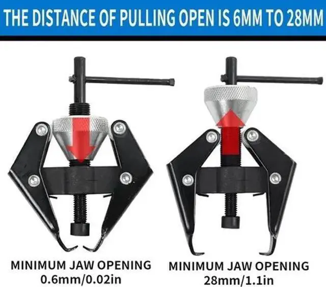 Alt view image 4 of 7 - Auto Car Windscreen Windshield Wiper Blade Puller Arm Removal Remover Kit Tool