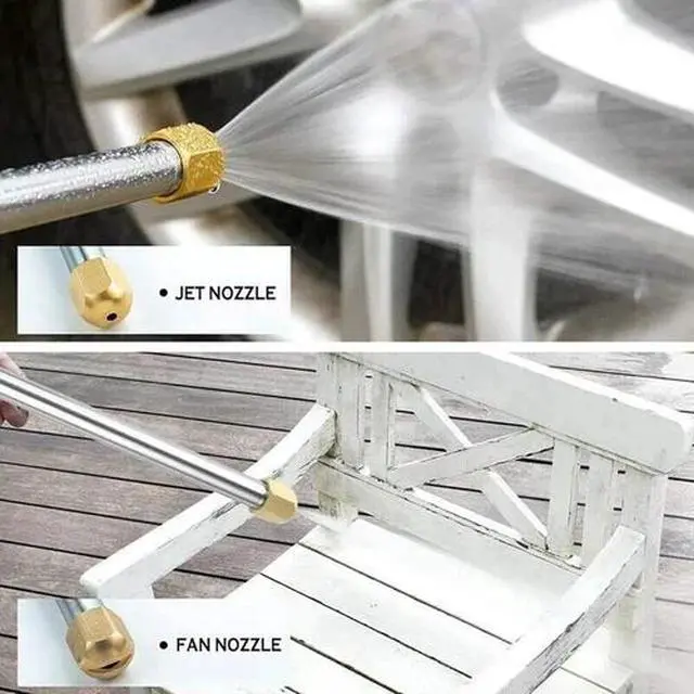 Alt view image 4 of 7 - Water Spray Gun Nozzle For Garden Car Hose High Pressure Power Washer