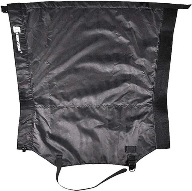 Alt view image 4 of 7 - Boot Gaiters Soft shell Windproof Composite Fleece Lining Adjustable Wide Strap-black size L
