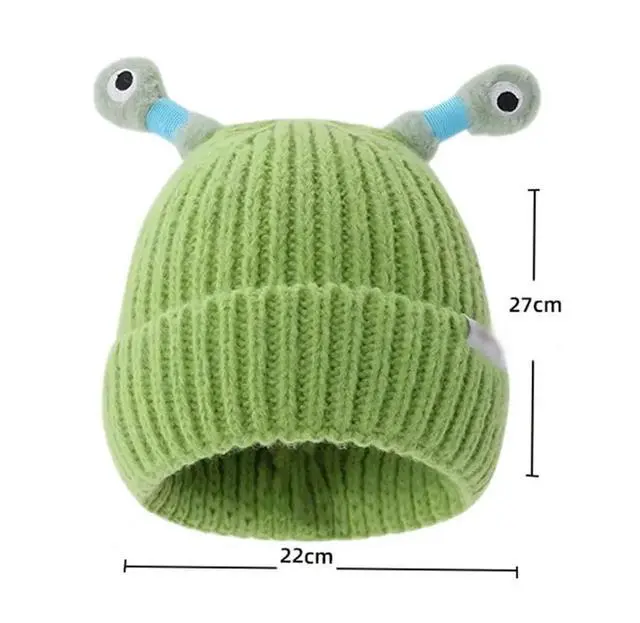 Alt view image 4 of 7 - LED Beanie Knit Hat With Light Funny Holiday Party Cap Xmas Gifts Multicolor- Blue