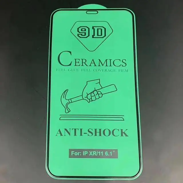 Alt view image 2 of 7 - For iPhone 17 16 15 Plus 14 13 12 11 XS 9D Ceramics Film Screen Protector 10pcs-iP17 AIR 10pcs For iPhone 14 PRO/15/16 10 Pieces