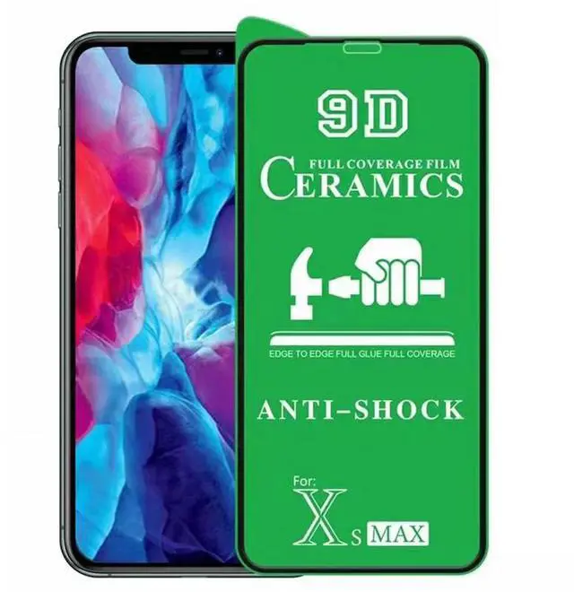 Alt view image 5 of 7 - For iPhone 17 16 15 Plus 14 13 12 11 XS 9D Ceramics Film Screen Protector 10pcs-iP17 AIR 10pcs For iPhone 14 PRO/15/16 10 Pieces