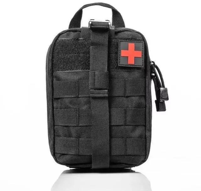 Main image of Tactical First Aid Pouch Kit Survival Military Medical Bag Utility Emergency Bag Black