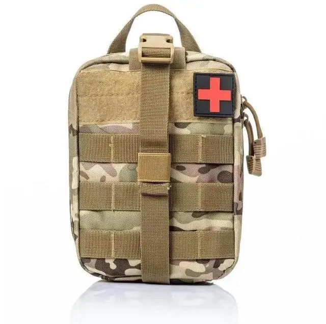 Main image of Tactical First Aid Pouch Kit Survival Military Medical Bag Utility Emergency Bag CP