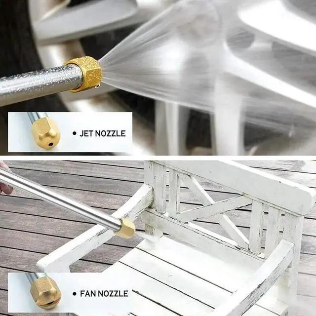 Alt view image 4 of 6 - High Pressure Power Washer Water Spray Gun Nozzle For Garden Car Hose