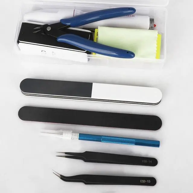 Alt view image 2 of 7 - 25Pcs Gundam Model Tool Set Craft Kit for Car Craft Assembly Building Basic Set-25Pcs Basic Model Tools Kit