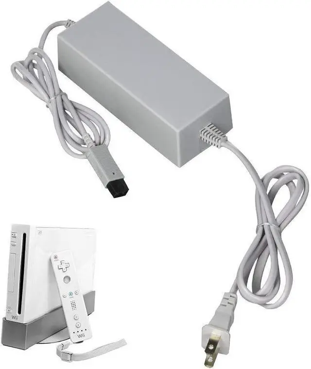 Alt view image 2 of 4 - AC Adapter Charger Power Supply Cord Cable for Nintendo Wii