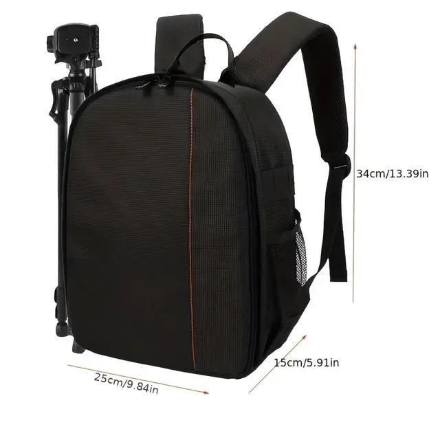 Alt view image 4 of 7 - Camera Backpack Shoulder Bag Waterproof Case for Canon Nikon Sony DSLR Digital
