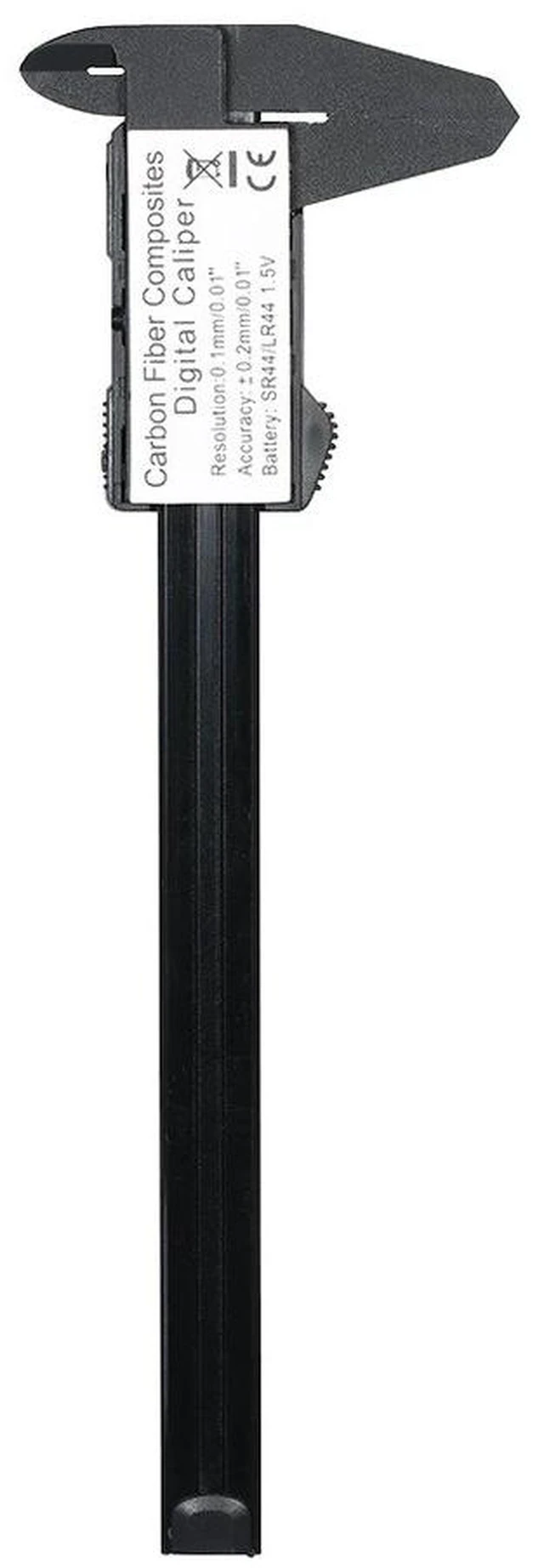 Alt view image 5 of 7 - 6" 150mm Carbon Fiber Electronic Digital Vernier Caliper Micrometer Gauge LCD