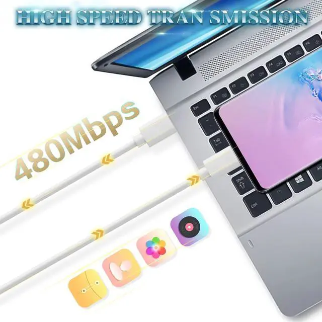 Alt view image 6 of 6 - Super Fast Charger,25W Samsung Charger Fast Charging Block,2Pack Type C Android Phone Charger,USB C Cable for Samsung Galaxy S26 Ultra/S26+/S25/S24 FE/S23/S22/S21/A14/A54/Z Fold 7/6/Z Flip 7/6