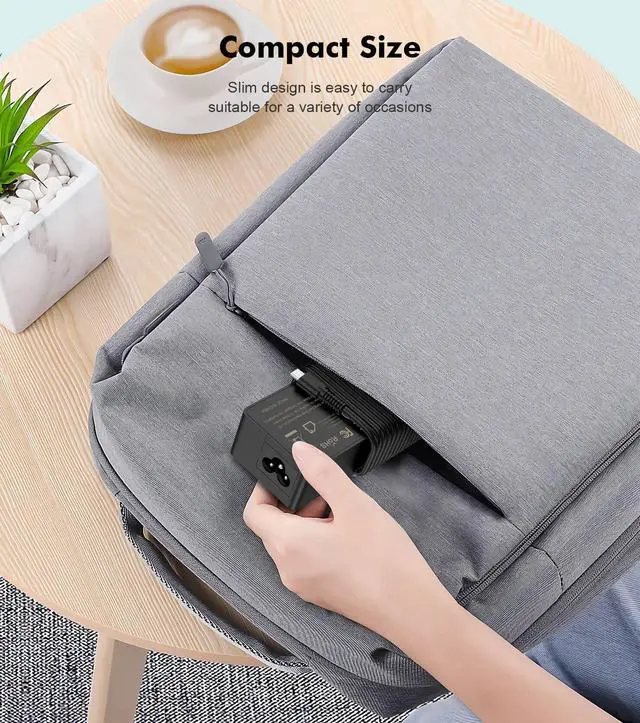 Alt view image 7 of 7 - USB-C-Laptop-Charger - Yenyoh 100W USB C Charger, Fast Charging Compatible with Lenovo ThinkPad HP Asus Acer MacBook MSI Dell Computer Tablet Chargers Adapters Type C Power Cord 90W 65W 45W PD 3.0