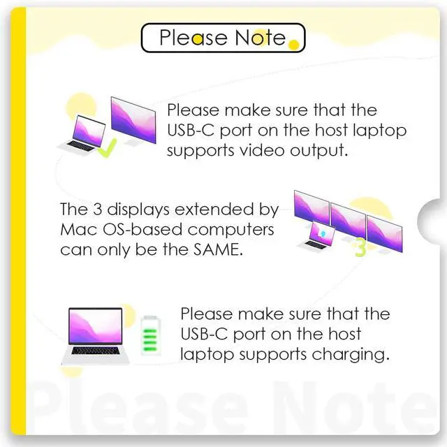 Alt view image 5 of 7 - Laptop Docking Station,12 in 1 Triple Display USB C Hub for Windows with Dual DP, HDMI, 100W PD in, Gigabit Ethernet, USB3.0/2.0 Ports, SD/TF Card Reader, Mic/Audio for Lenovo HP Dell