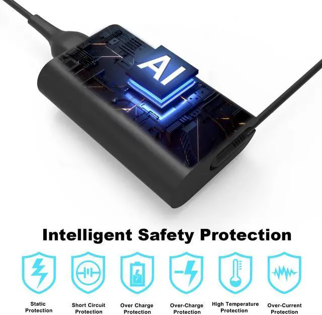 Alt view image 5 of 6 - YLLKJJT Charger Compatible with Dell 65W Laptop USB C, 65 Watt USB Type C Power Adapter Cord for Latitude 5520 5420 5540 7420 5550 3540 5450 e5430 5440 5530 7430 7440 XPS 13 Chromebook