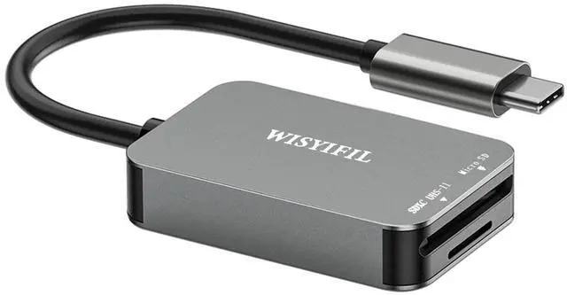 Main image of UHS-II High Speed Card Reader, USB C SD 4.0 Memory Card Reader, for SDXC, SDHC, SD, MMC, Micro SDXC, Micro SD, Micro SDHC Card, UHS-II UHS-I Cards, Compatible with MacBook Pro, iPad Pro Samsung S21