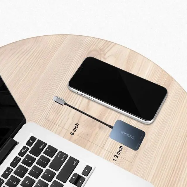 Alt view image 7 of 7 - UHS-II High Speed Card Reader, USB C SD 4.0 Memory Card Reader, for SDXC, SDHC, SD, MMC, Micro SDXC, Micro SD, Micro SDHC Card, UHS-II UHS-I Cards, Compatible with MacBook Pro, iPad Pro Samsung S21