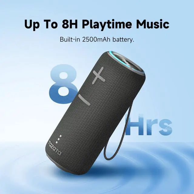 Alt view image 3 of 7 - Portable Bluetooth Speaker, 30W 360° Surround Sound IPX7 Waterproof Wireless Golf Speakers,Outdoor Loud TWS Speaker for Beach,Party,Camping Gift,8H Playtime