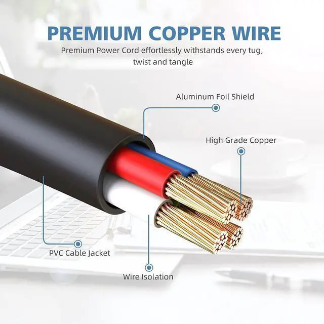 Alt view image 6 of 7 - Powseed 65W 45W Universal Laptop Charger for HP Dell Samsung Sony Acer Asus Toshiba ThinkPad Fujitsu Notebook Ultrabook Laptop Power Cord Replacement 18V 18.5V 19V 19.5V 20V DC Power Supply AC Adapter