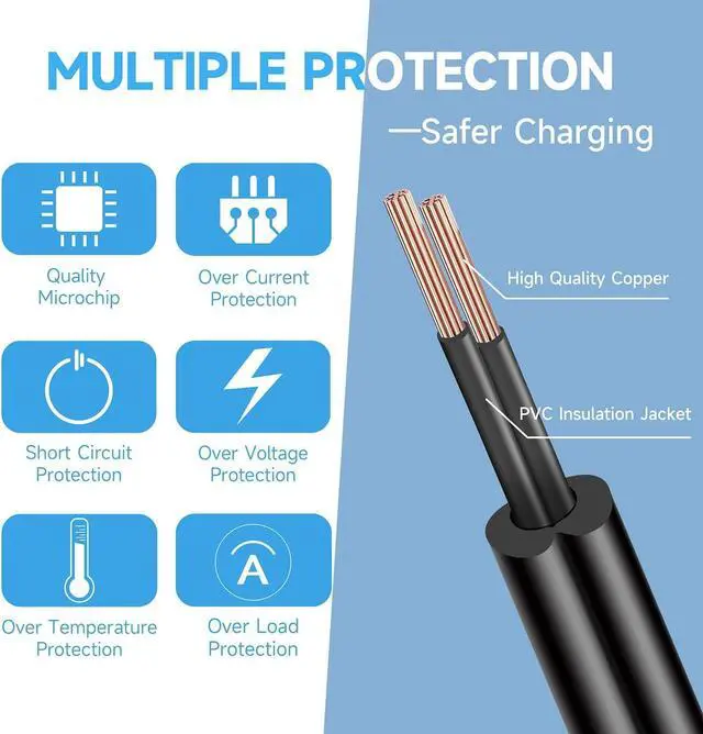 Alt view image 2 of 4 - Kado Power Adapter 19V-3.42A 7.5mm x 5.0mm AC/DC Power Cord Genuine Parts Made for Sceptre Monitor E248B-FWN240W C305B-200UN1T.1 C305B-FUN200W C305B-FUN200W1 E305B-FU200T C345B-QUT168