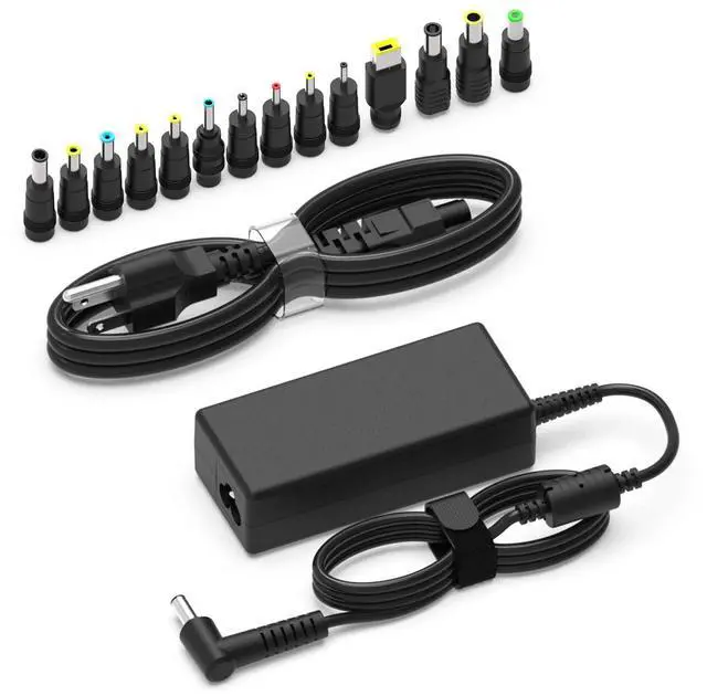 Main image of 19V 3.42A DC Universal Laptop Charger Compatible with HP Lenovo Dell ASUS Gateway Acer Monitor 65W Power Supply Cord for Chromebook LG Monitor Samsung TV Spire Spin Toshiba Satellite Harmon Kardon