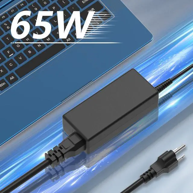 Alt view image 3 of 7 - 19V 3.42A DC Universal Laptop Charger Compatible with HP Lenovo Dell ASUS Gateway Acer Monitor 65W Power Supply Cord for Chromebook LG Monitor Samsung TV Spire Spin Toshiba Satellite Harmon Kardon