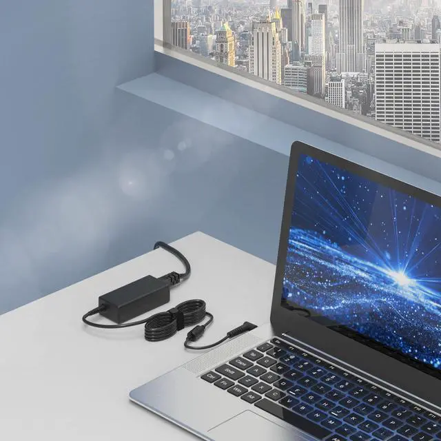 Alt view image 6 of 7 - 19V 3.42A DC Universal Laptop Charger Compatible with HP Lenovo Dell ASUS Gateway Acer Monitor 65W Power Supply Cord for Chromebook LG Monitor Samsung TV Spire Spin Toshiba Satellite Harmon Kardon