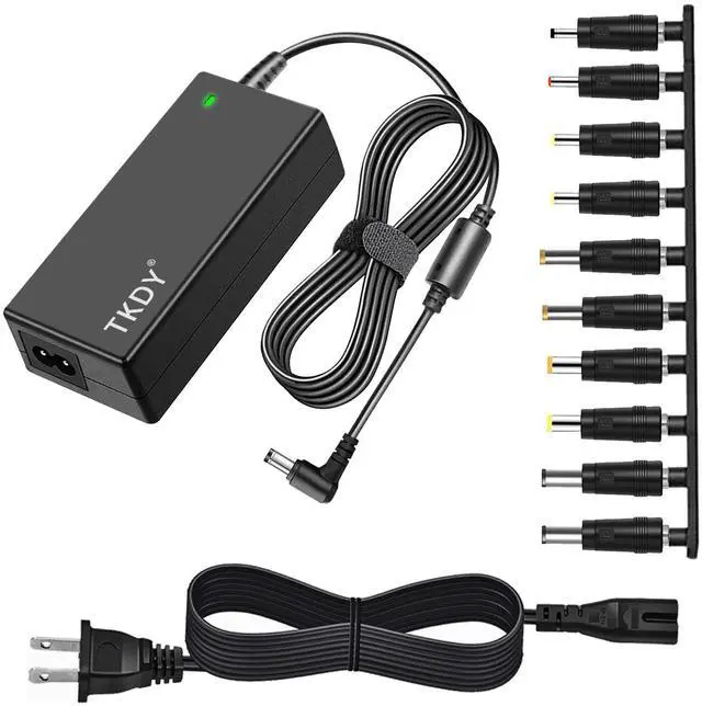 Main image of Power Supply DC 19V 3.42A 65W Laptop Charger 100-240V 50-60Hz AC Adapter, Compatible for 19 Volt Acer Asus HP Toshiba Samsung Laptop, LG LCD Monitor, Soundbar & More with 10 Replaceable Tips.