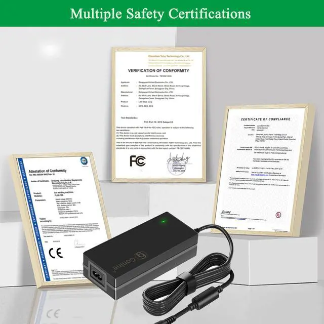 Alt view image 6 of 7 - 19V 3.42A DC Power Supply Adapter 19 Volt Laptop Charger AC 100-240V 50-60hz, Compatible for 19Vdc Gateway Toshiba Acer Lenovo Asus Samsung Laptop JBL Speaker LG LCD Monitor.