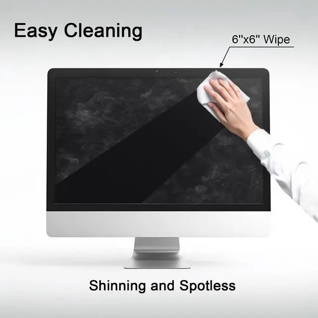 Alt view image 3 of 7 - ARCHXX Screen Wipes for Electronics, 120 Count 6"x6" Pre-Moistened Screen Cleaner for Screens, Computer,Laptop,Tablet,Phone,Monitor,Car Screen Cleaner, Lens Wipes Individually Wrapped