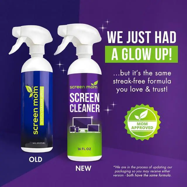 Alt view image 2 of 5 - Screen Cleaner Spray and Microfiber Cloth 16oz Screen Cleaner Spray and Wipe for TV, Laptop, Computer, Phone, iPad, Car Screen Cleaning Kit Electronic Cleaner Spray