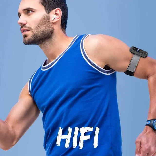 Alt view image 7 of 7 - 64GB MP3 Player with Clip, A65 Bluetooth 5.3 Lossless Sound with FM Radio, Voice Recorder for Sport Running, Supports up to 128GB TF Card, Black