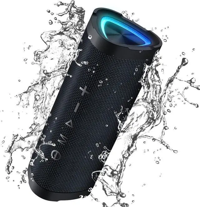 Main image of Bluetooth Speakers, V40 Wireless Portable Speaker V5.0 with 24W Loud Stereo Sound, 24H Playtime, TWS and IPX7 Waterproof, Suitable for Travel,Home & Outdoors, Great Choice for Gift