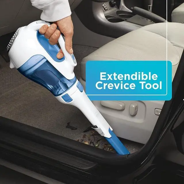 Alt view image 7 of 7 - dustbuster Handheld Vacuum, Cordless Car Vacuum Portable 12V, with Rotating and Extendable Nozzle (HHVI320JR02)