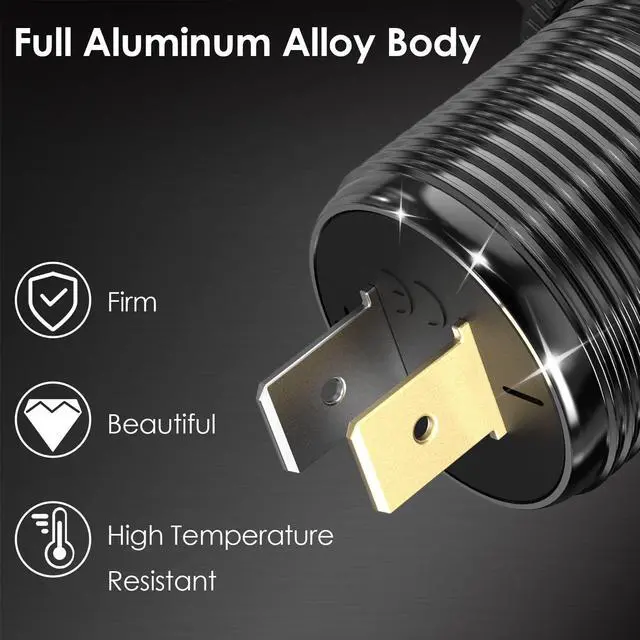 Alt view image 5 of 7 - PD 20W USB-C and 18W QC3.0 USB Port Aluminum 12V Charger Socket with Power Switch Voltmeter for Car, Boat, Marine, Bus, Truck, Golf Cart, RV, Motorcycle