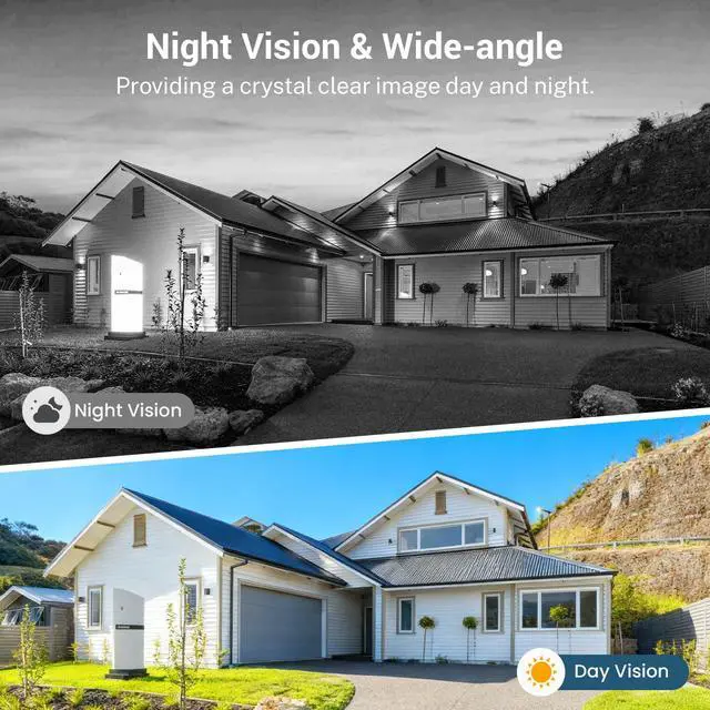 Alt view image 2 of 7 - Wireless Doorbell Camera with Rechargeable Battery, 1080P Resolution, 2-Way Audio, Night Vision, AI Human Detection, Cloud Storage, 2.4G WiFi