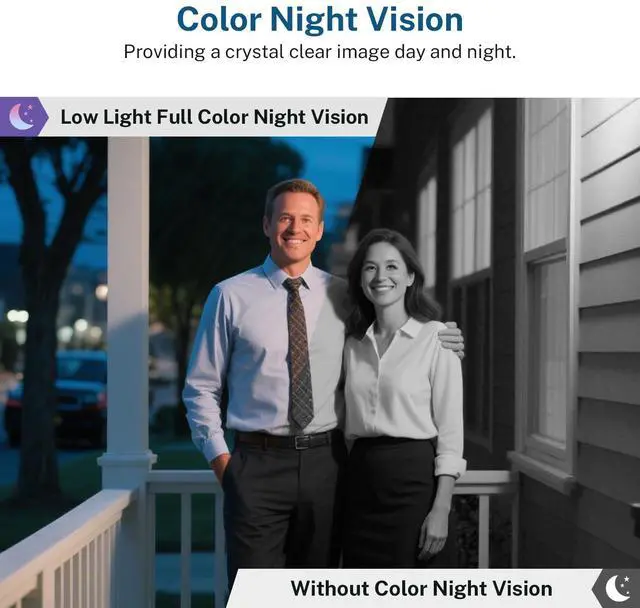 Alt view image 6 of 7 - 1080p Wireless Wi-Fi Video Doorbell Camera with AI Motion Detection, Two Way Audio and Night Vision, Cloud Storage, Battery Powered